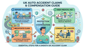 Navigating auto accident claims and legal compensation in the UK