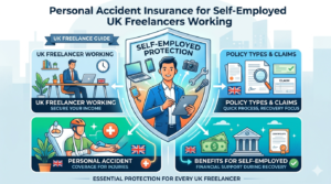 personal accident insurance for self employed UK freelancer working
